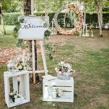 Location décoration mariage champêtre Amiens