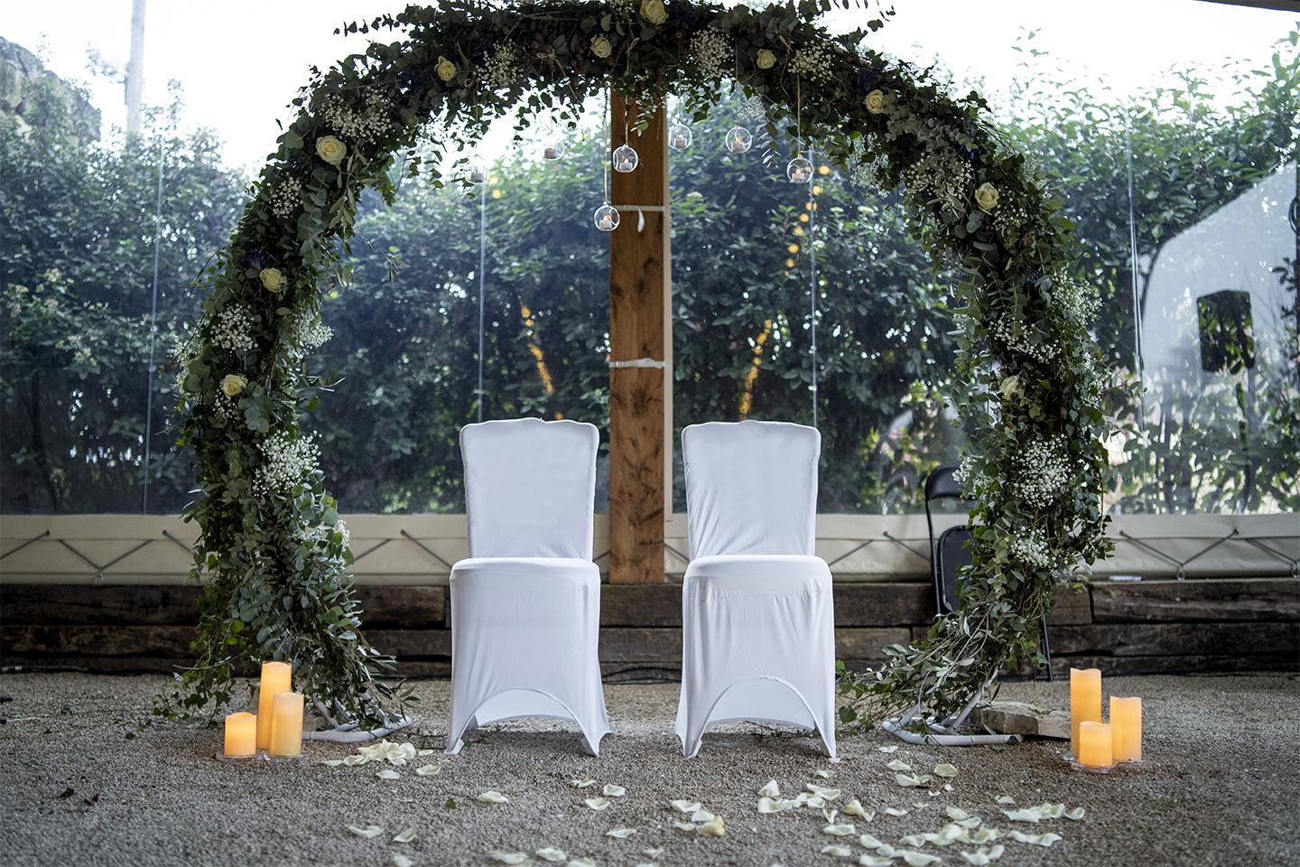Location arche ronde pour mariage dans les Hauts-de-France